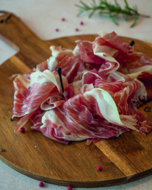 FINES DÉCOUPES DE JAMBON CRU DE SAVOIE - 400g